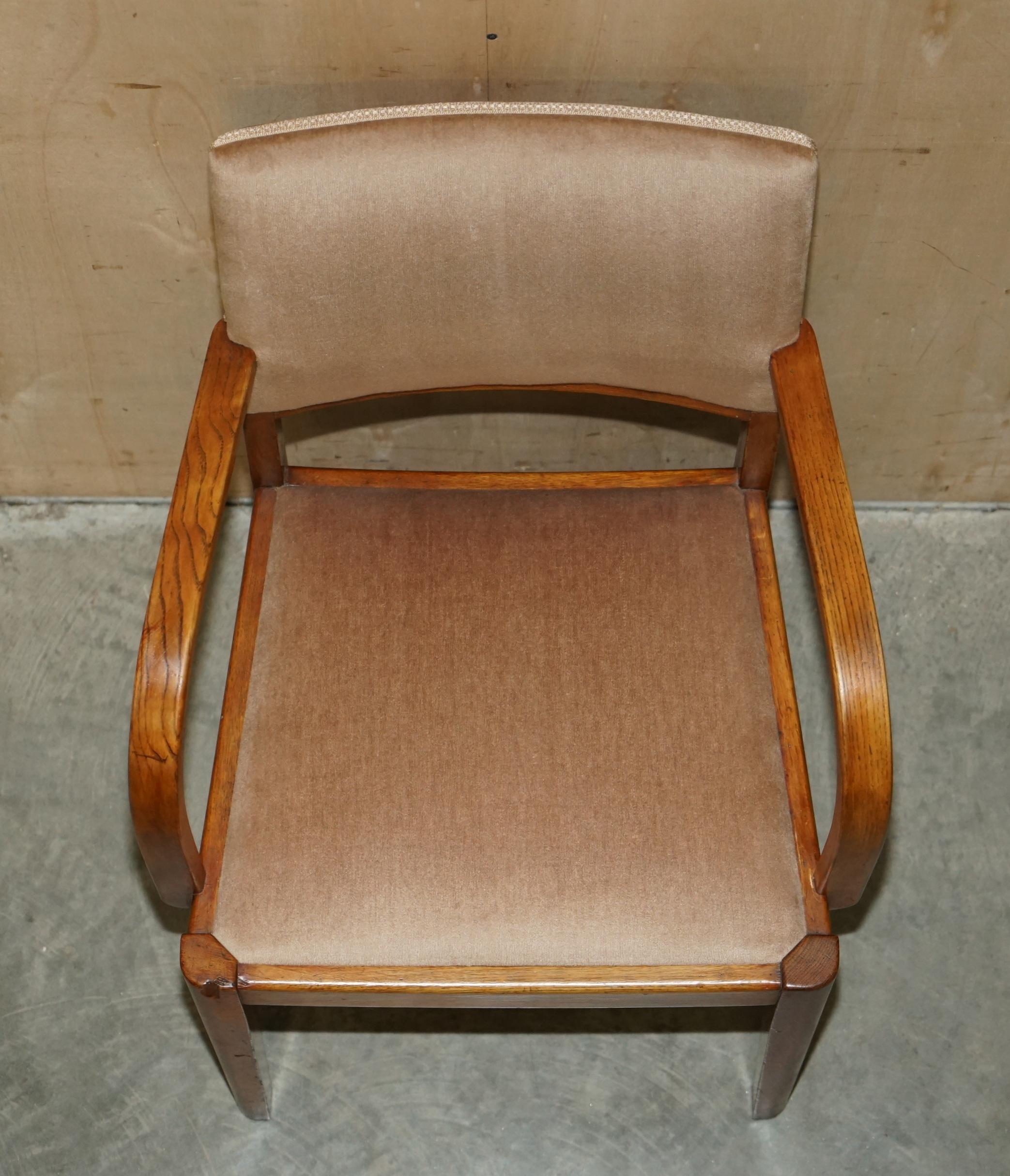 Four Dining Chairs from Rms Queen Mary ii Cunard White Star Liner Cruise Ship For Sale 6