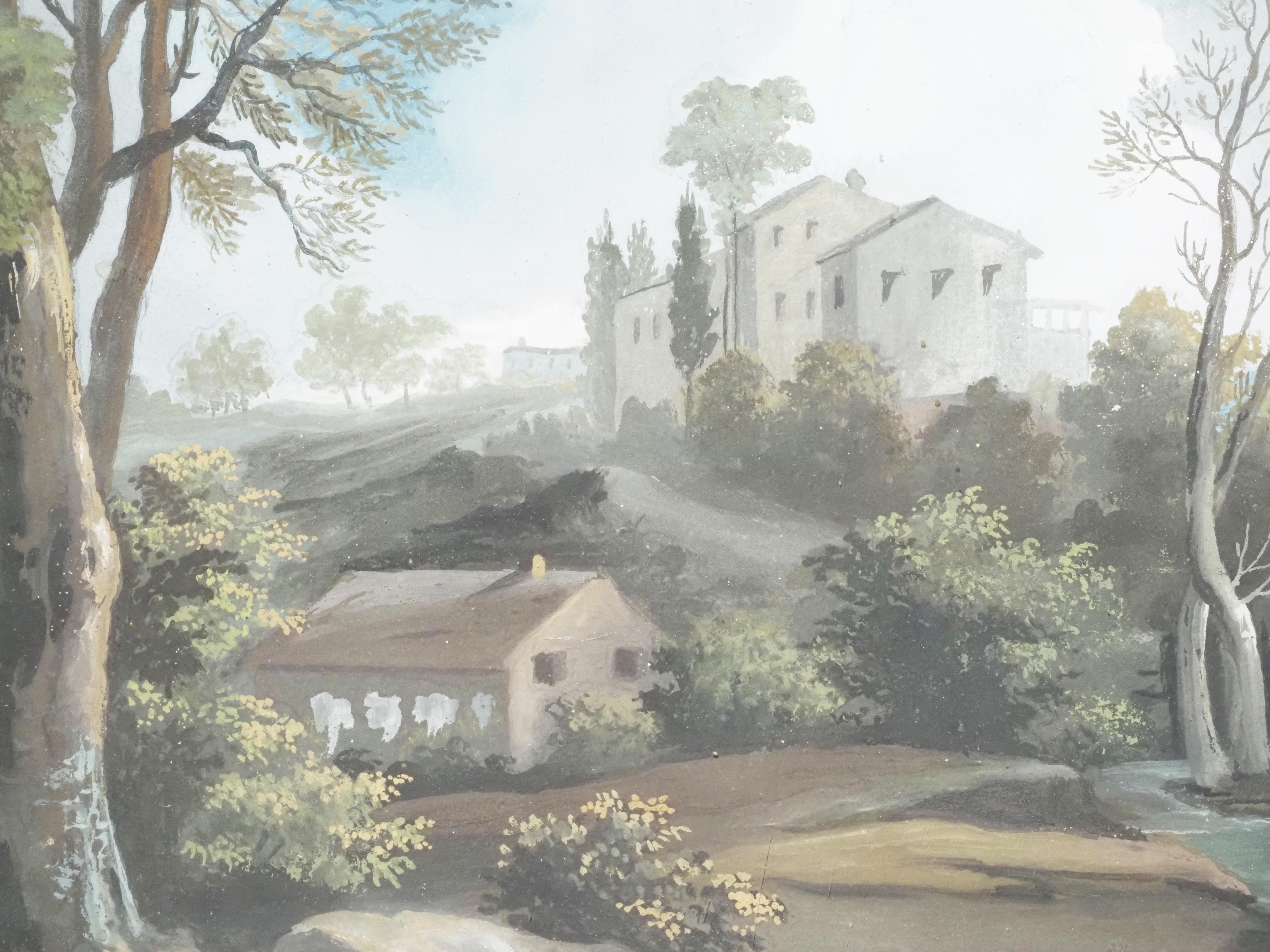 Four Dolomitic landscapes – Veneto XIX century For Sale 2