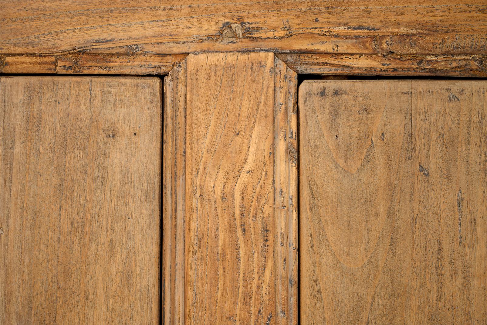 Four Door Bleached Elm Server 1