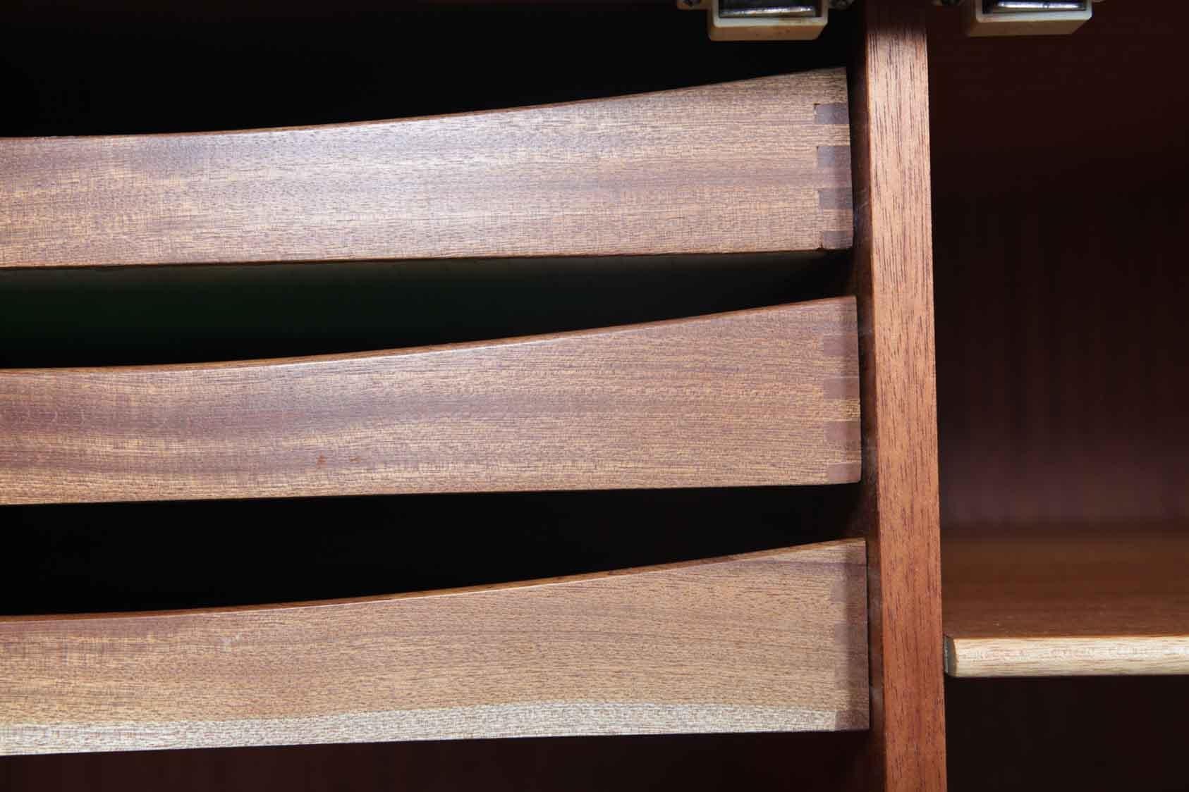 Four-Door Elegant Midcentury Danish Sideboard in Brazilian Rosewood 10
