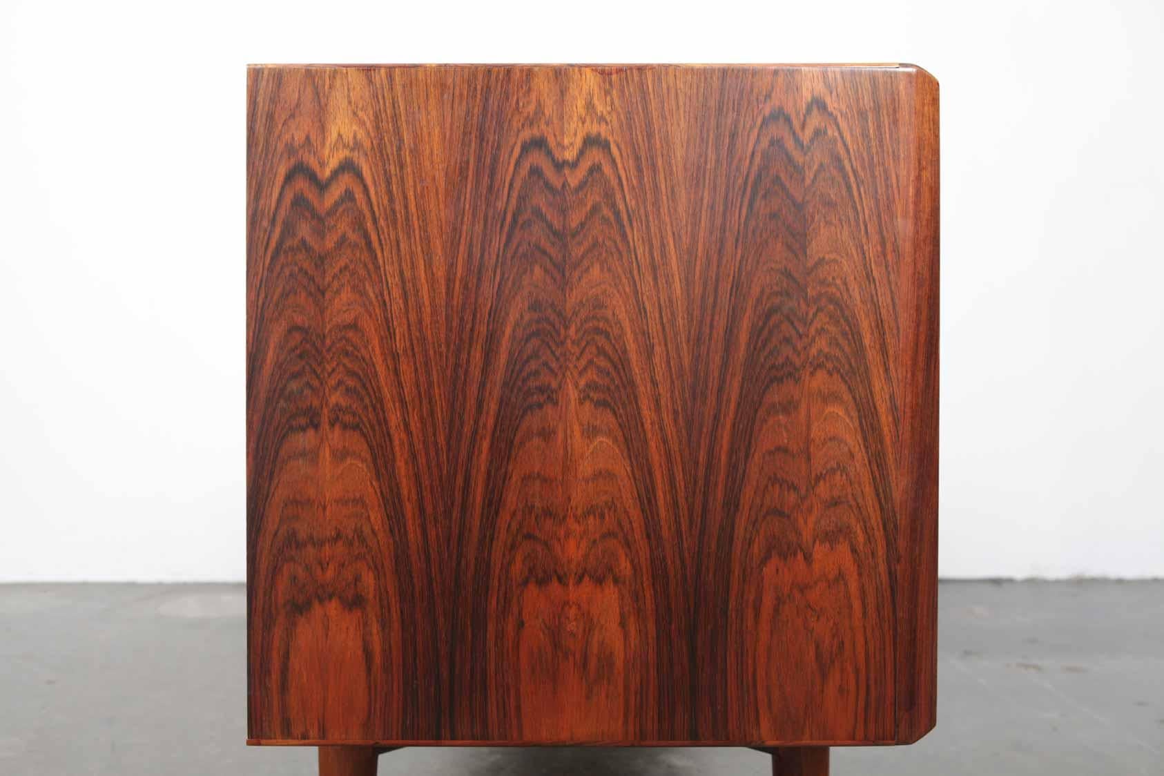 Four-Door Elegant Midcentury Danish Sideboard in Brazilian Rosewood 1
