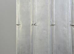 Four Door Industrial Lockers by Otto Kind, circa 1920s