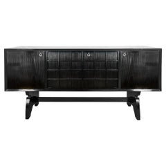Vintage Mid-Century Modern Four-Door Sideboard Attributed to Paolo Buffa - Italy, 1940