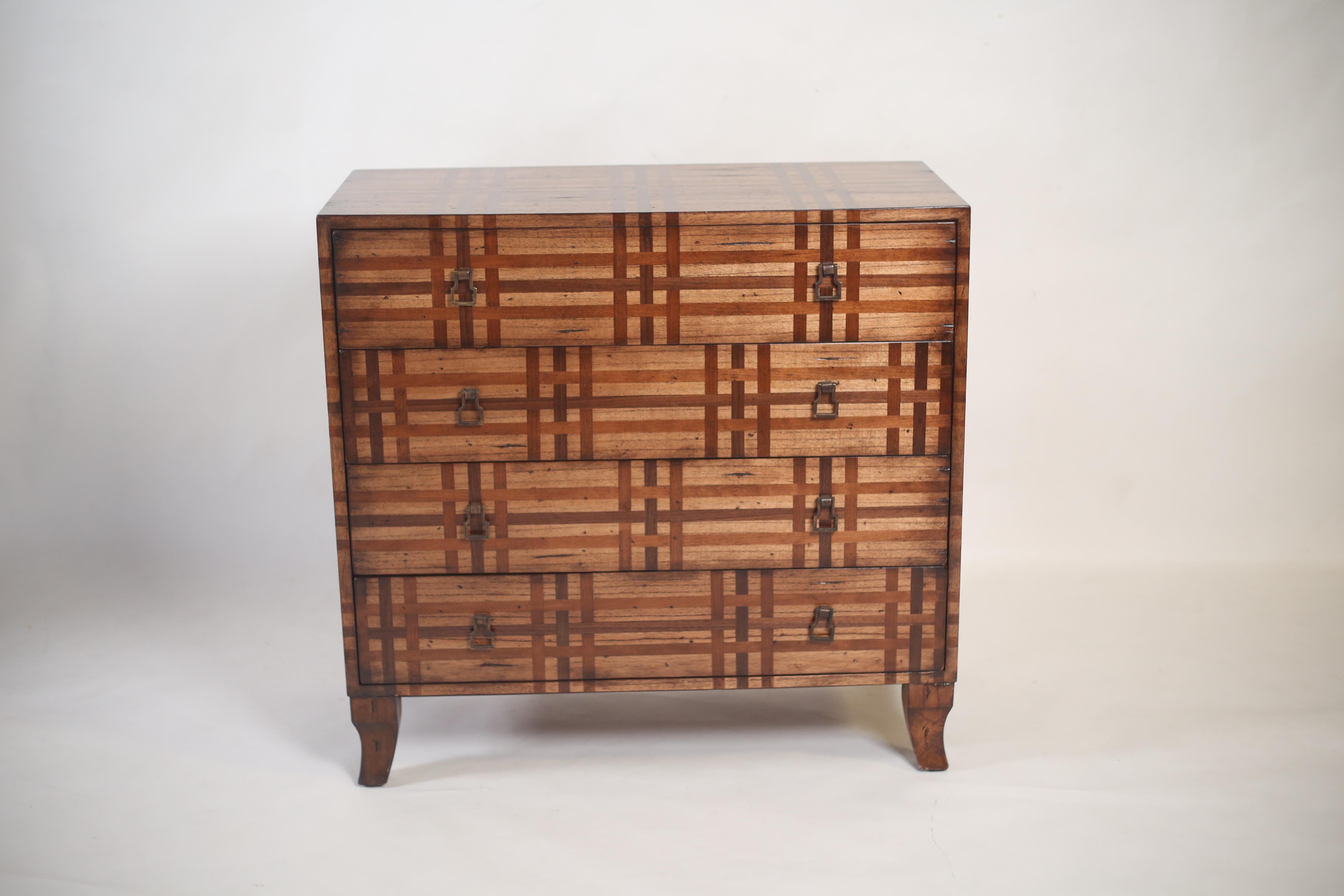 Modern Four-Drawer Chest For Sale