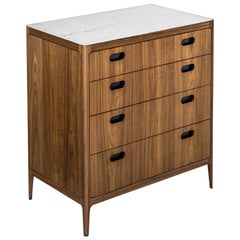 Four-Drawer Dresser from Munson Furniture in Walnut