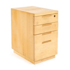 Four-Drawer Office Cabinet Attributed to Alvar Aalto for Artek, 1940s