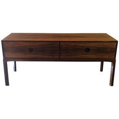 Four-Drawer Rosewood Kai Kristiansen Low Commode