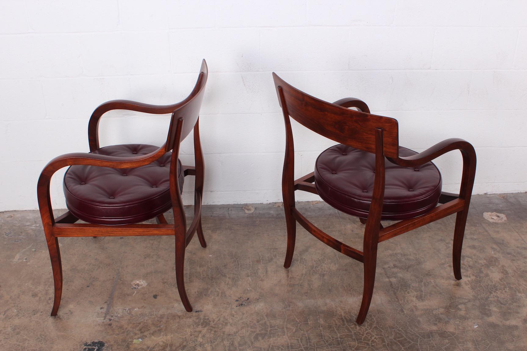 Four Dunbar Alexandria Chairs by Edward Wormley in vendita 1