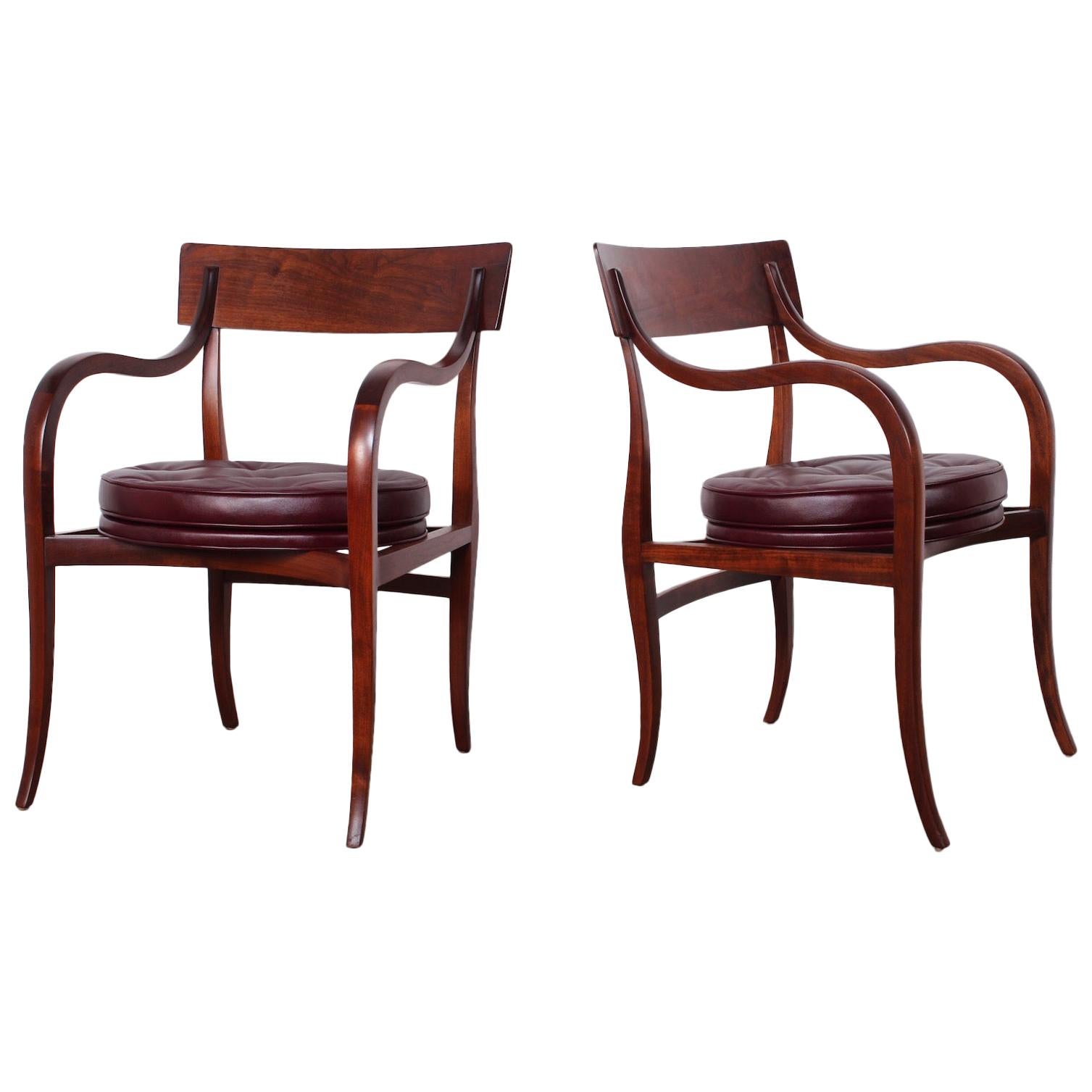 Quatre chaises Dunbar Alexandria d'Edward Wormley en vente