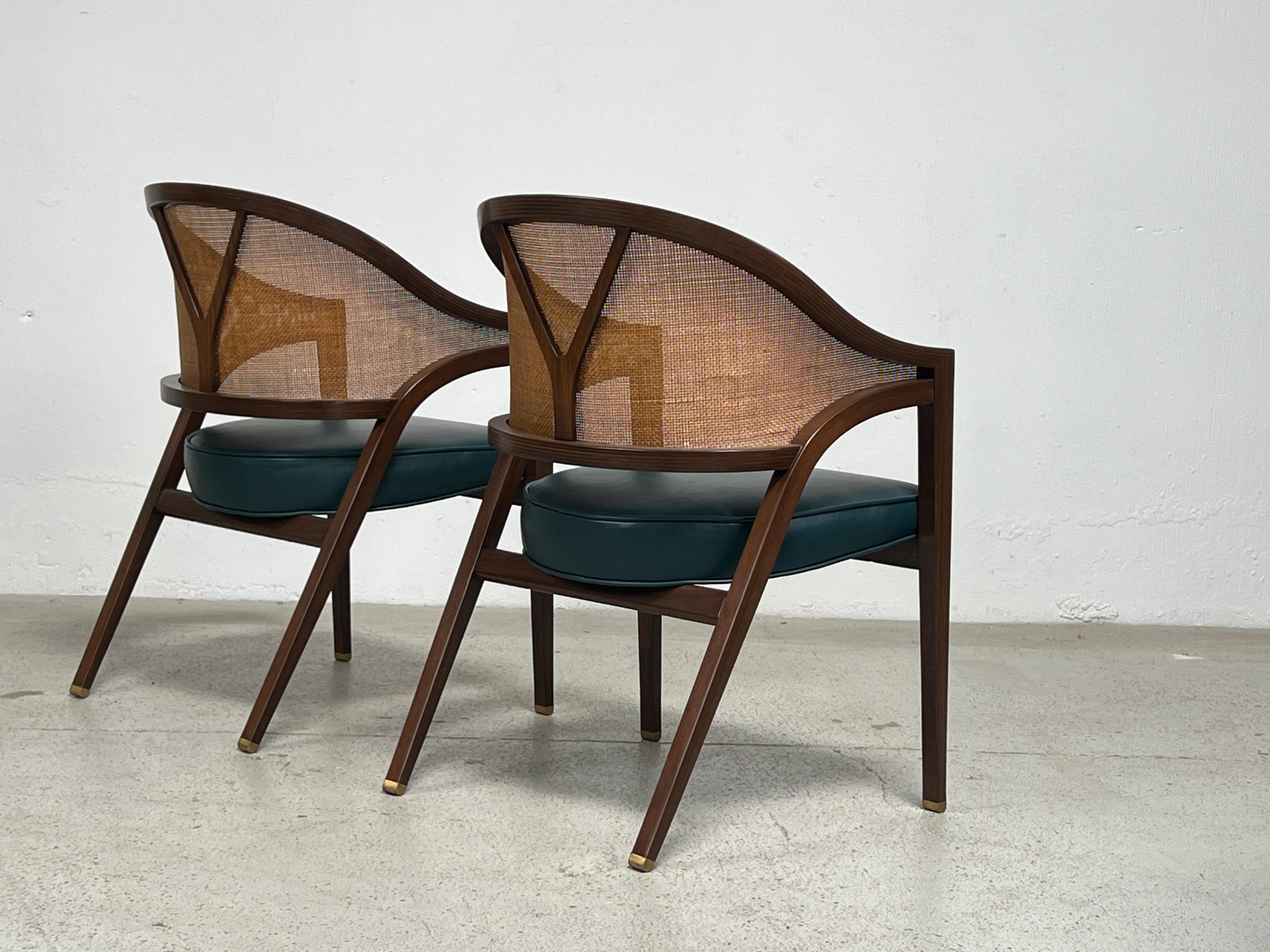 Four Dunbar Y-Back Chiairs by Edward Wormley 12