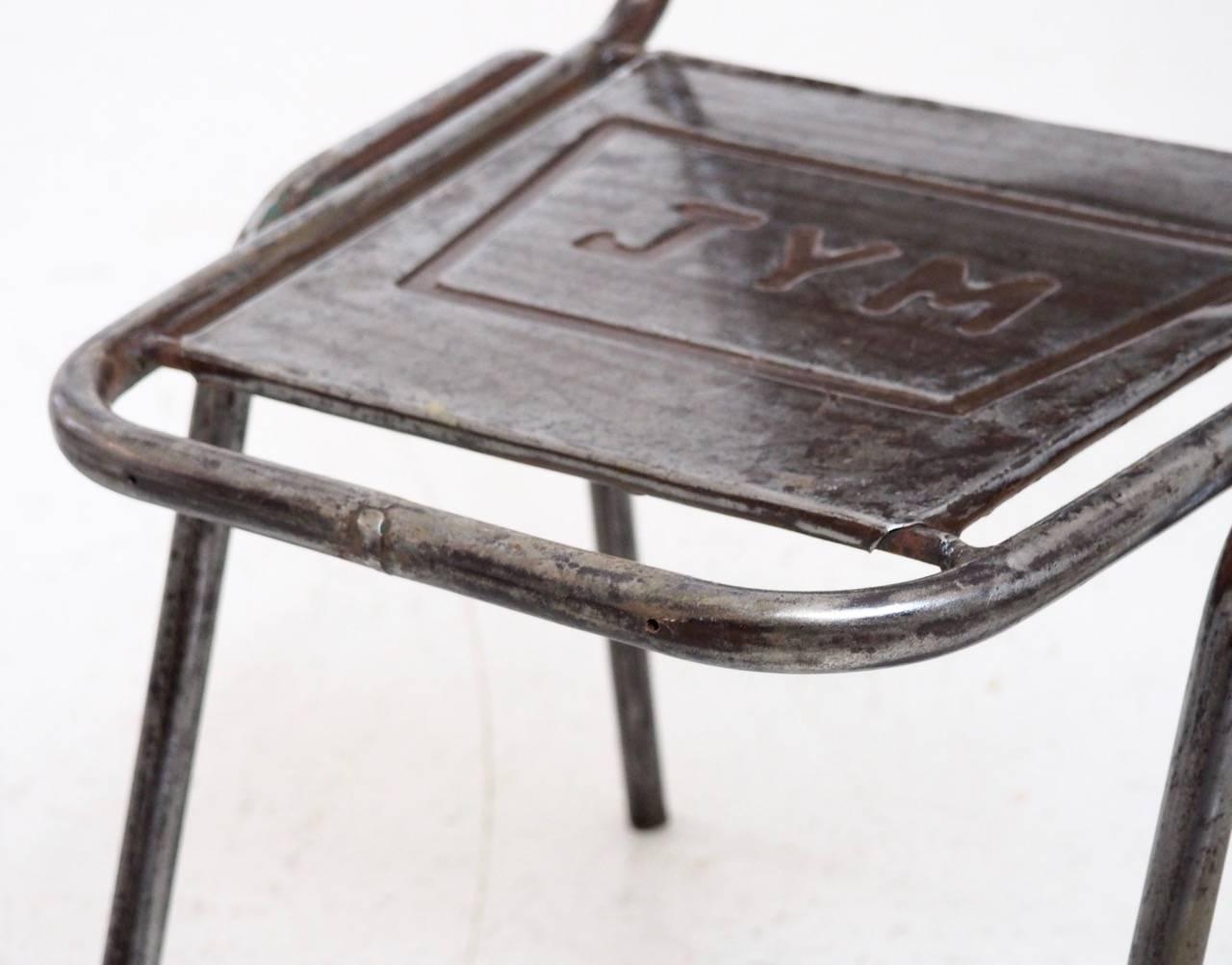 Four Early 20th Century French Cafe Chairs In Good Condition For Sale In Aalsgaarde, DK