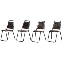 Used Four Early 20th Century French Cafe Chairs