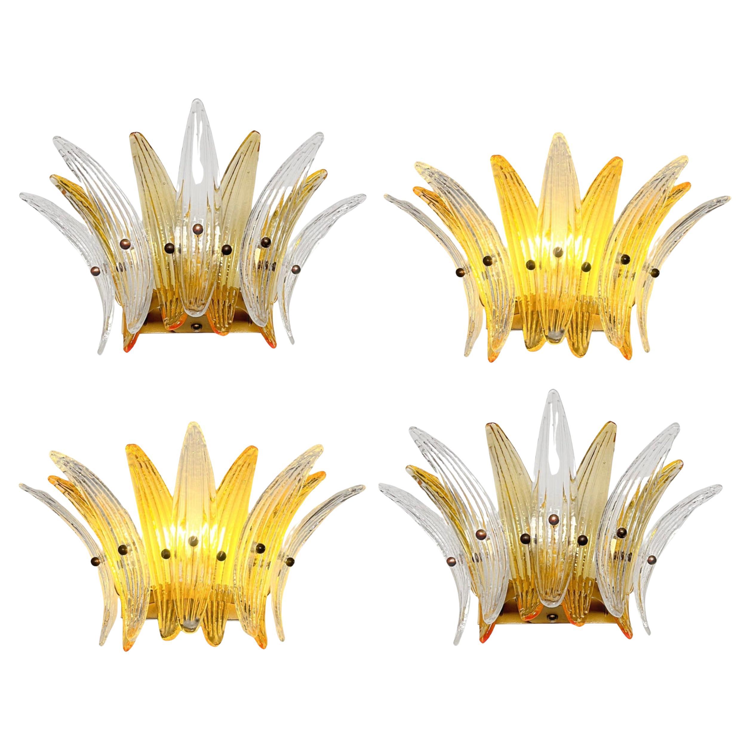 Four Elegant Sconces