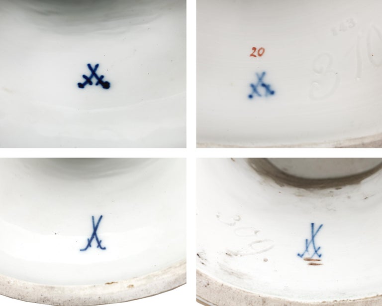 Four Elements Porcelain Ewers by Meissen at 1stDibs