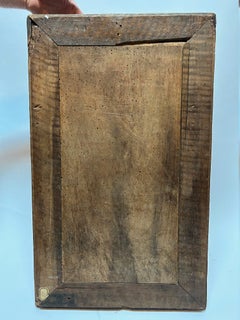 17th  Sculture francesi in noce del secolo scorso, raffiguranti l'Annunciazione.