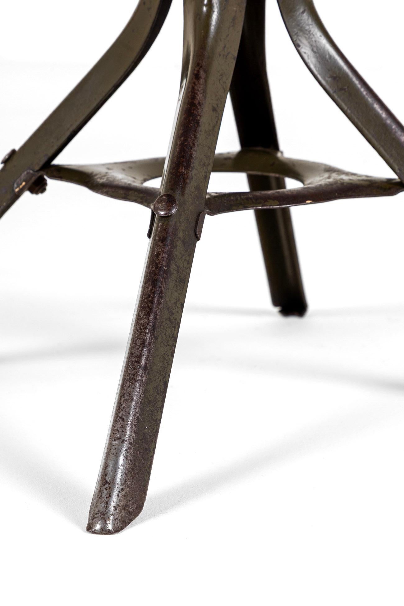 Four Evertaut Company Industrial Stools For Sale 8