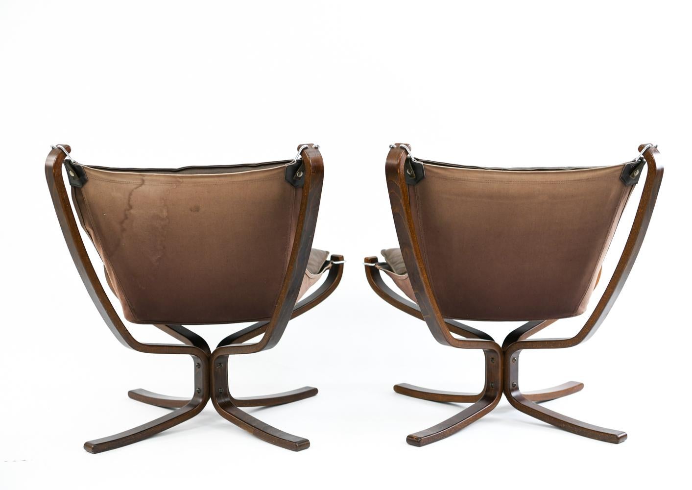 Four Falcon Chairs by Sigurd Ressell for Vatne Møbler 10