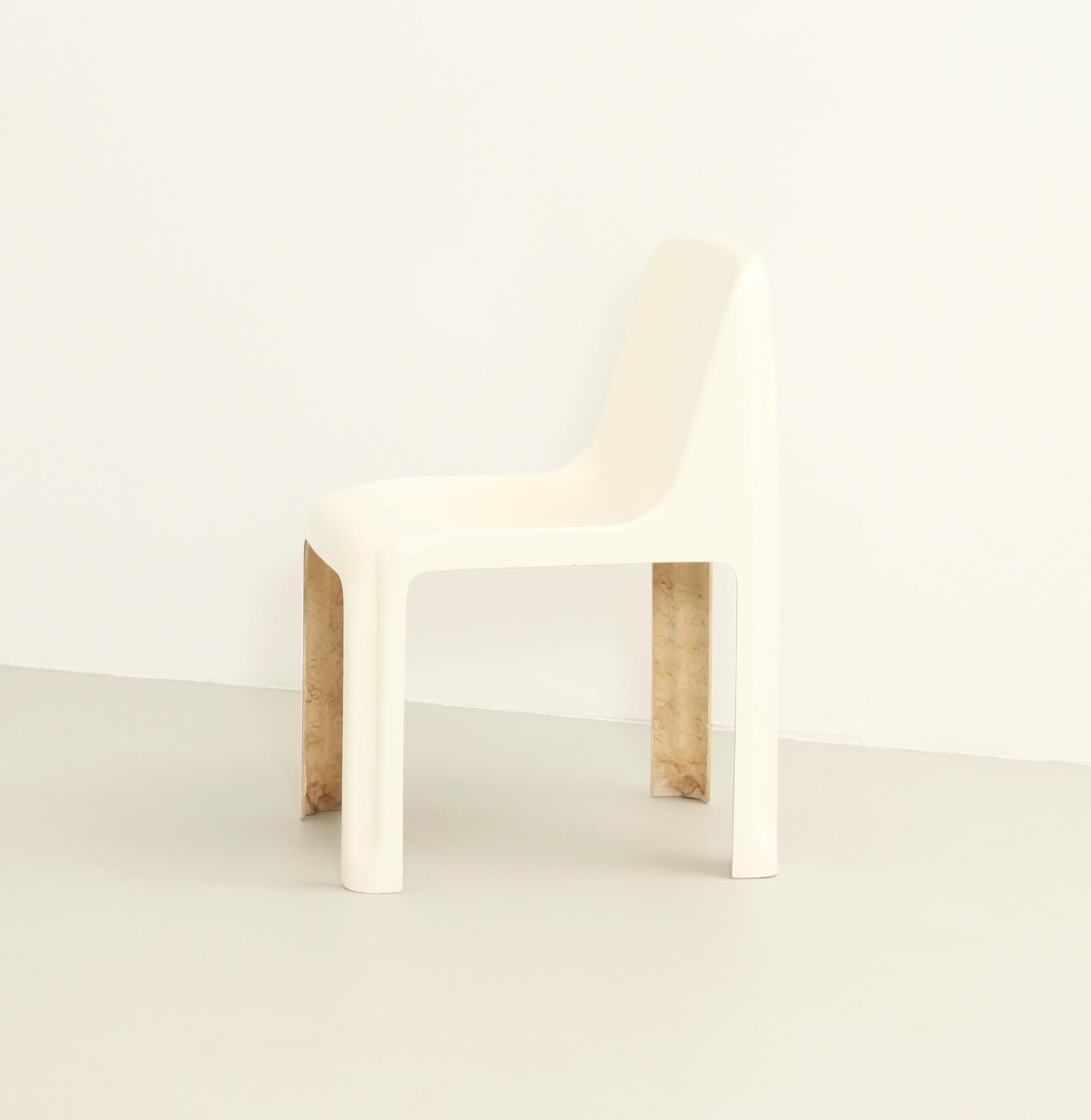 Four Fiberglass Chairs Model 35 by Antoni Blanc, Spain, 1971 For Sale 6