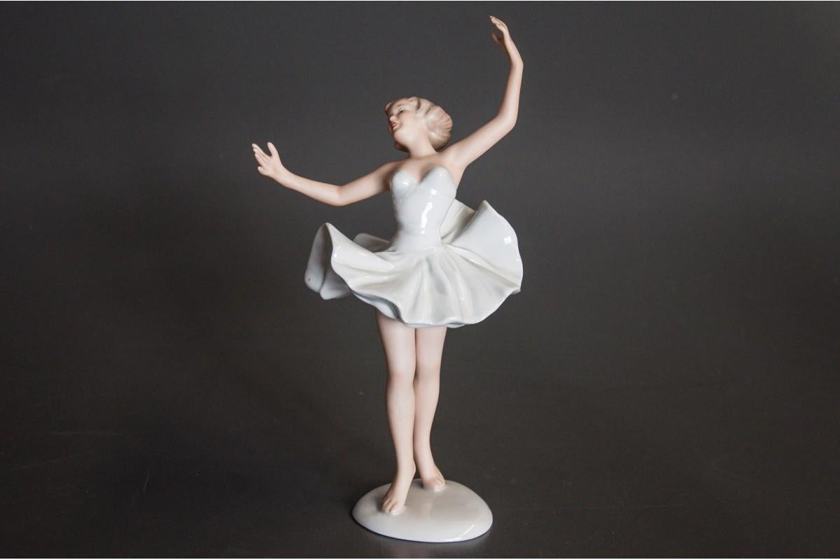 Duet Couple Ballet dancers Ballerina USSR Russian porcelain figurine 4195u 