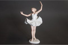 Four Figurines of Ballet Dancers, Ballerinas, Wallendorf, Germany