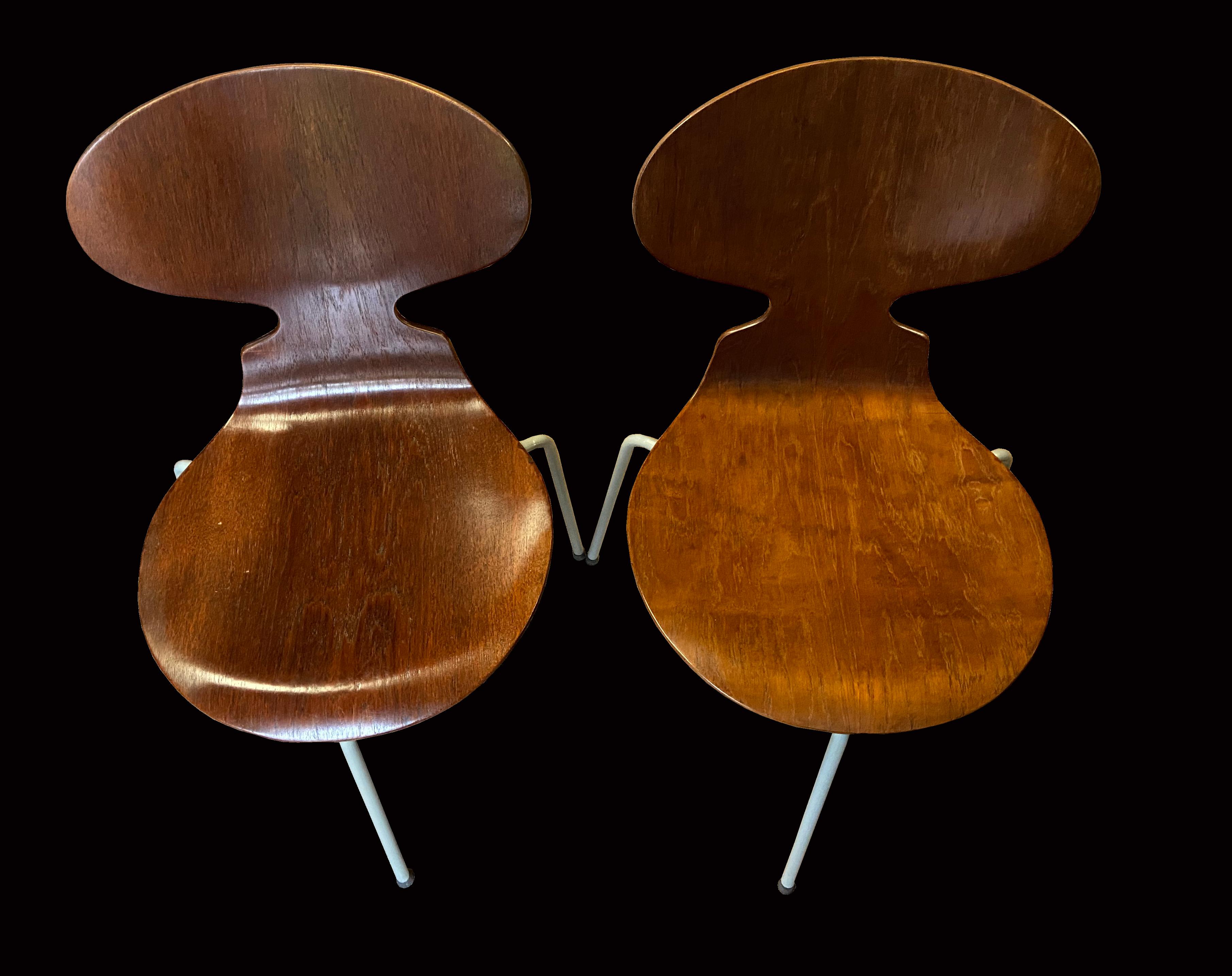 Scandinavian Modern Four First Edition Ant Chairs by Arne Jacobsen for Fritz Hansen