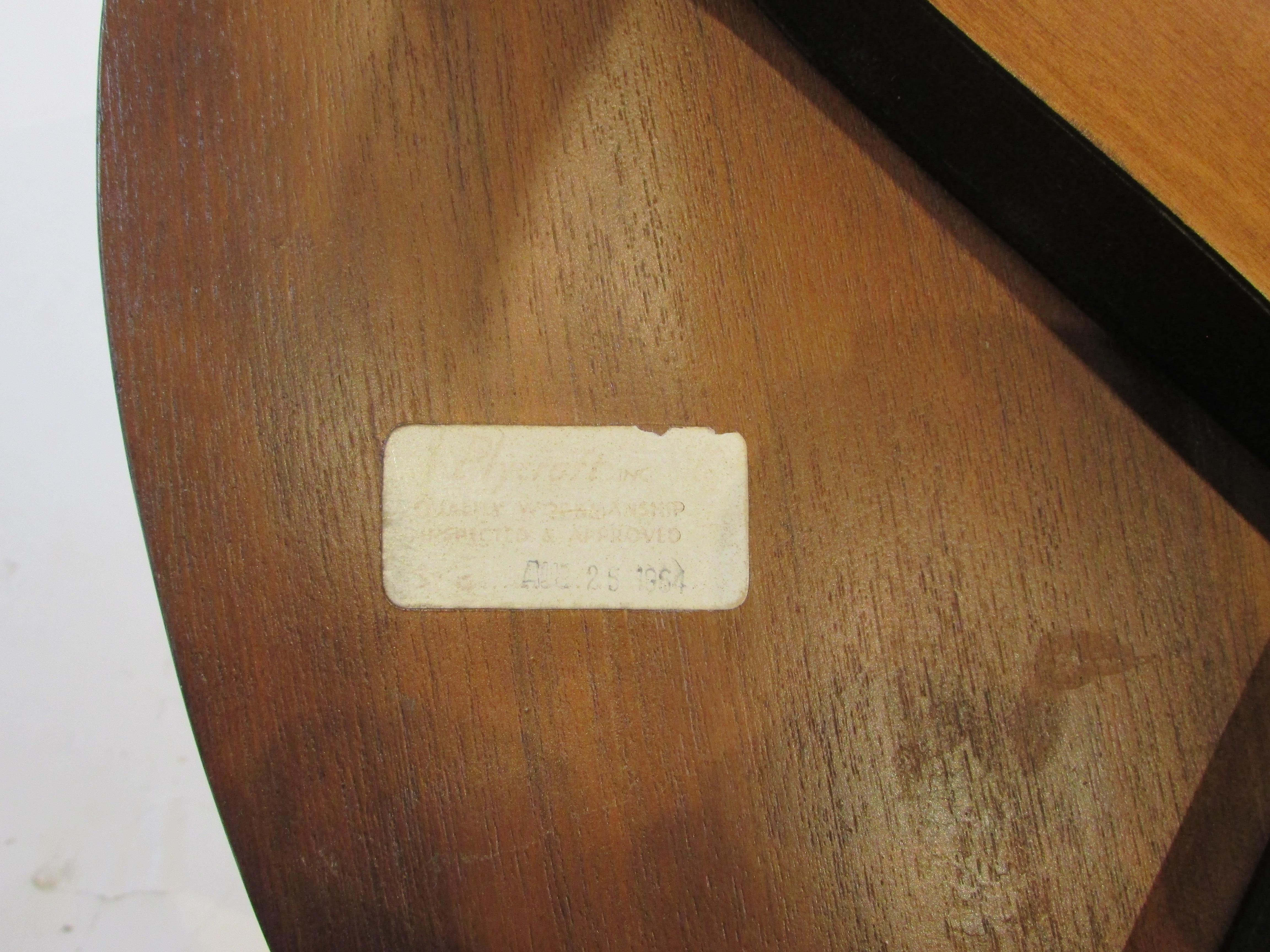 Four First Generation Norman Cherner Plycraft Dining Chairs in vendita 7