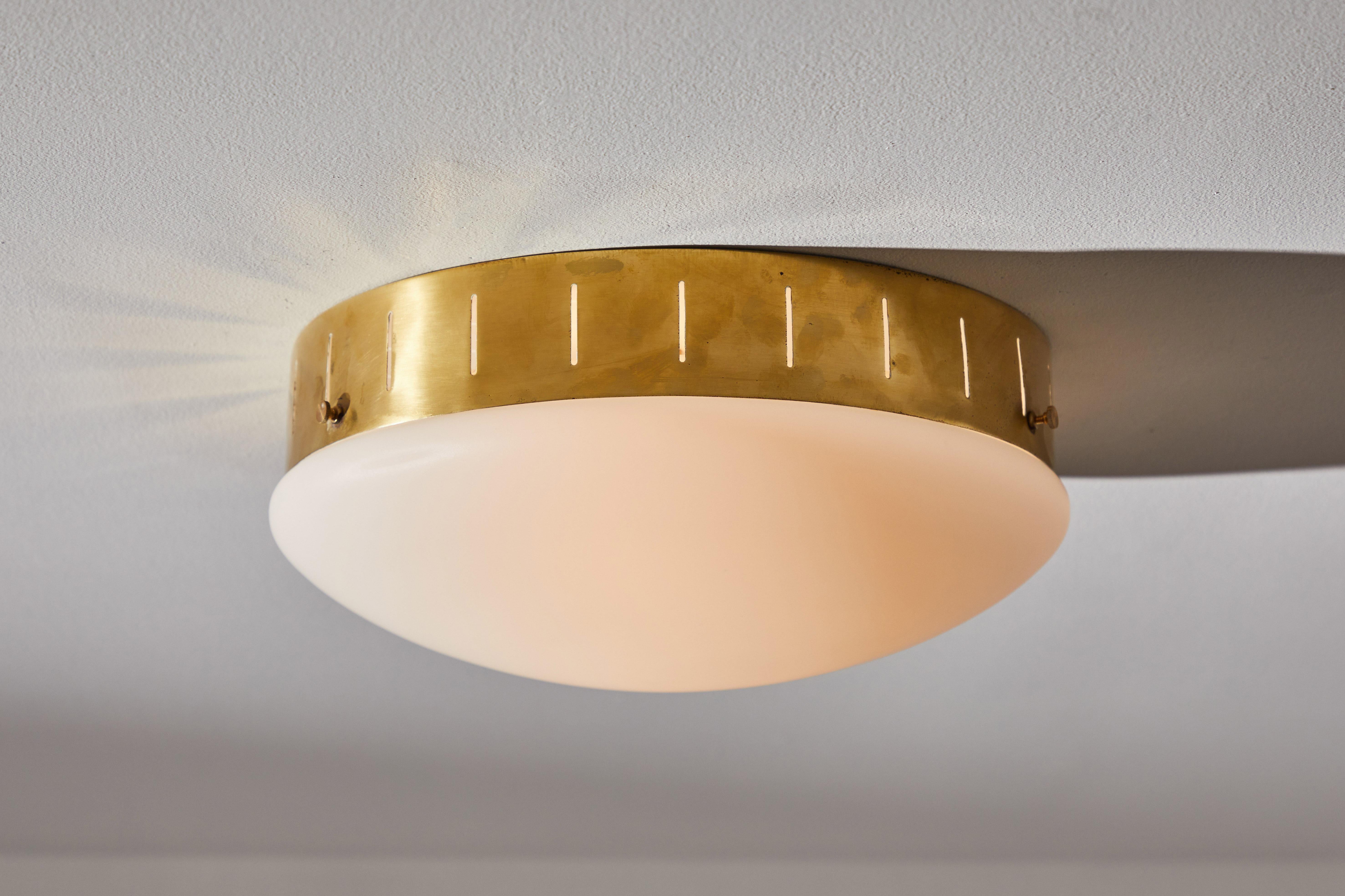 Mid-Century Modern Single Flushmount Ceiling Light by Stilux