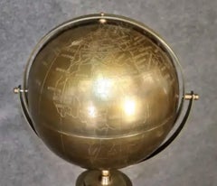 Four Foot Brass Globe