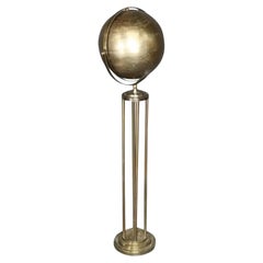 Four Foot Brass Globe
