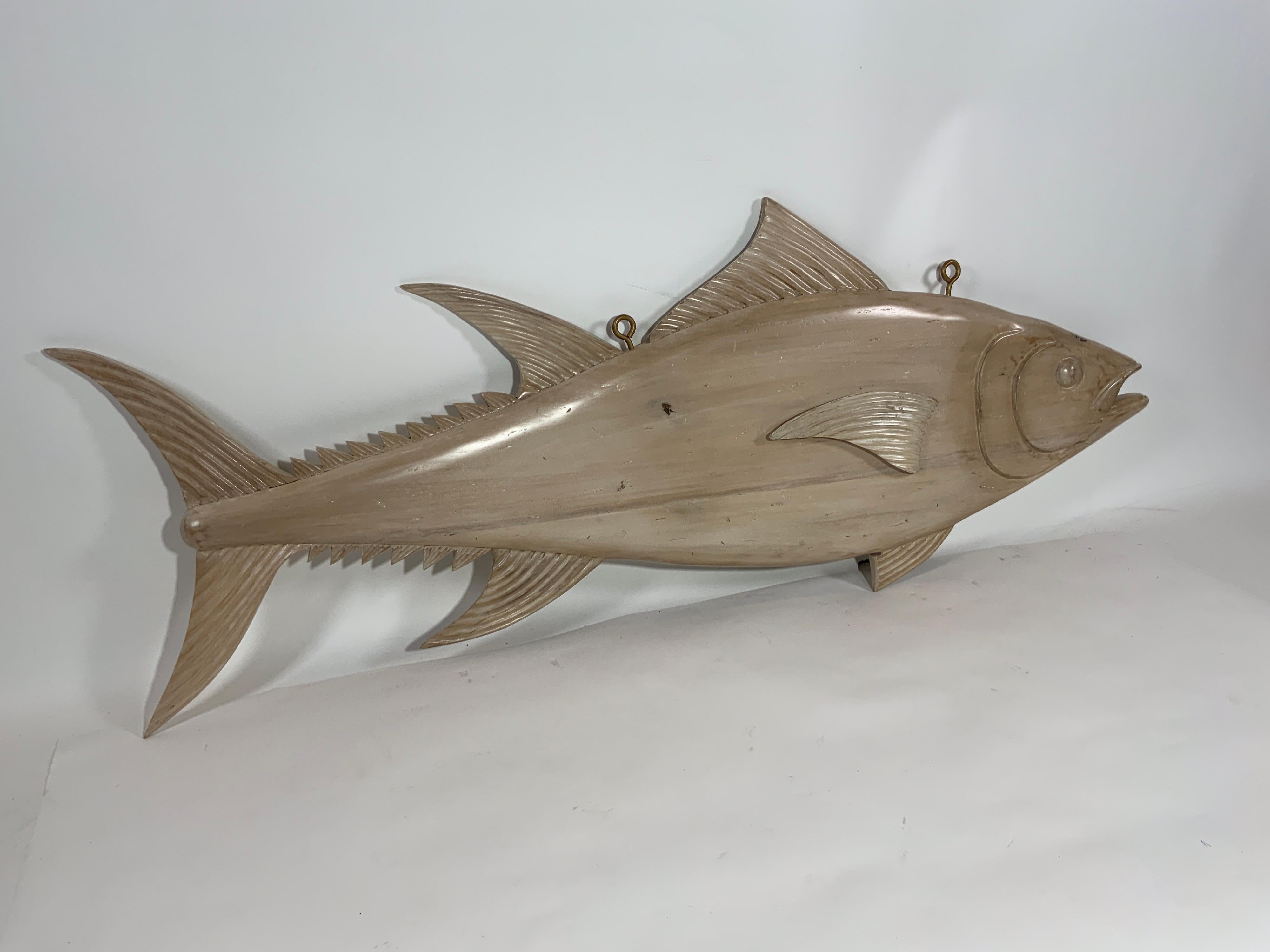 British Four Foot Carved Atlantic Bluefin Tuna