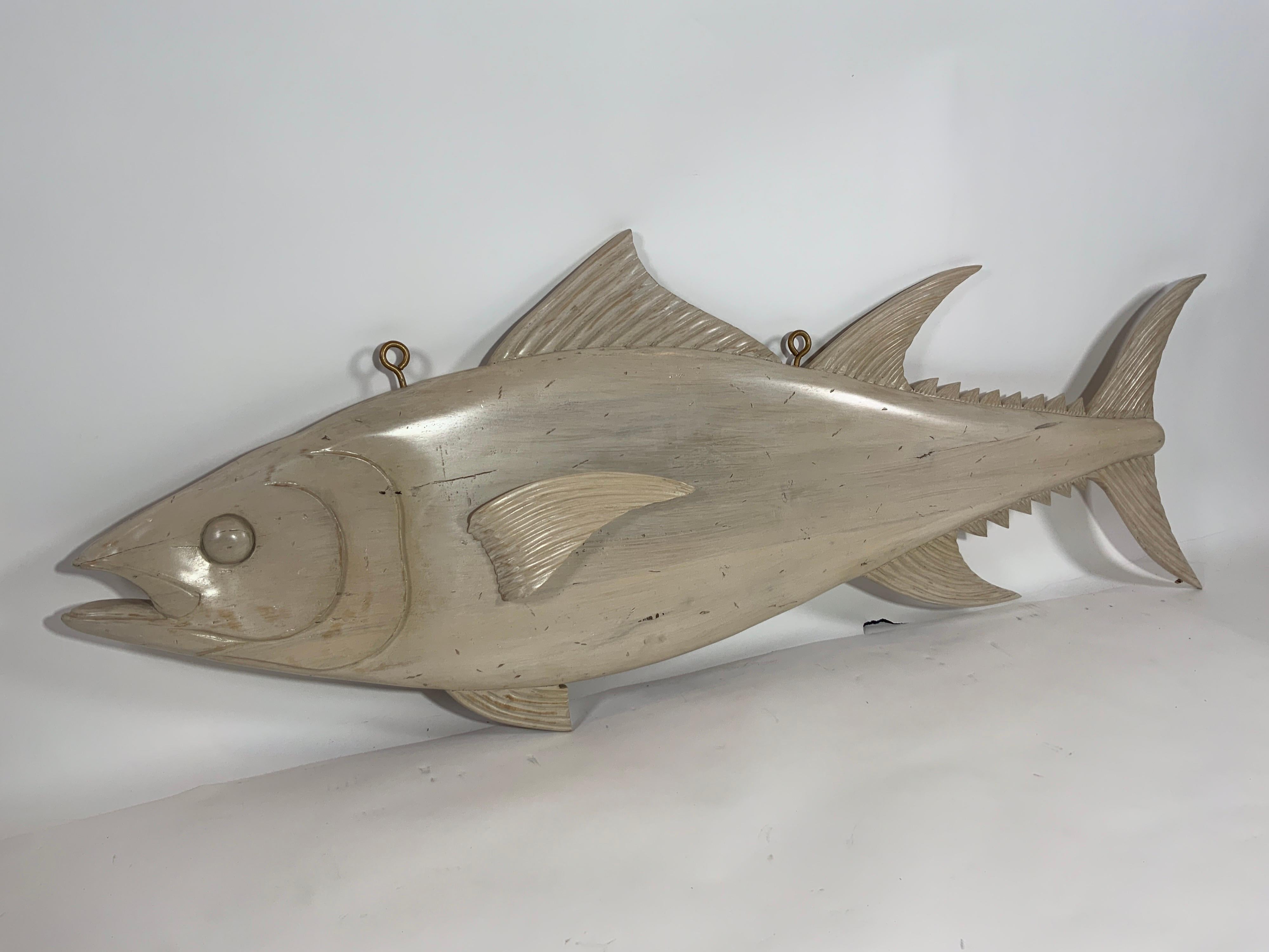Four Foot Carved Atlantic Bluefin Tuna 1