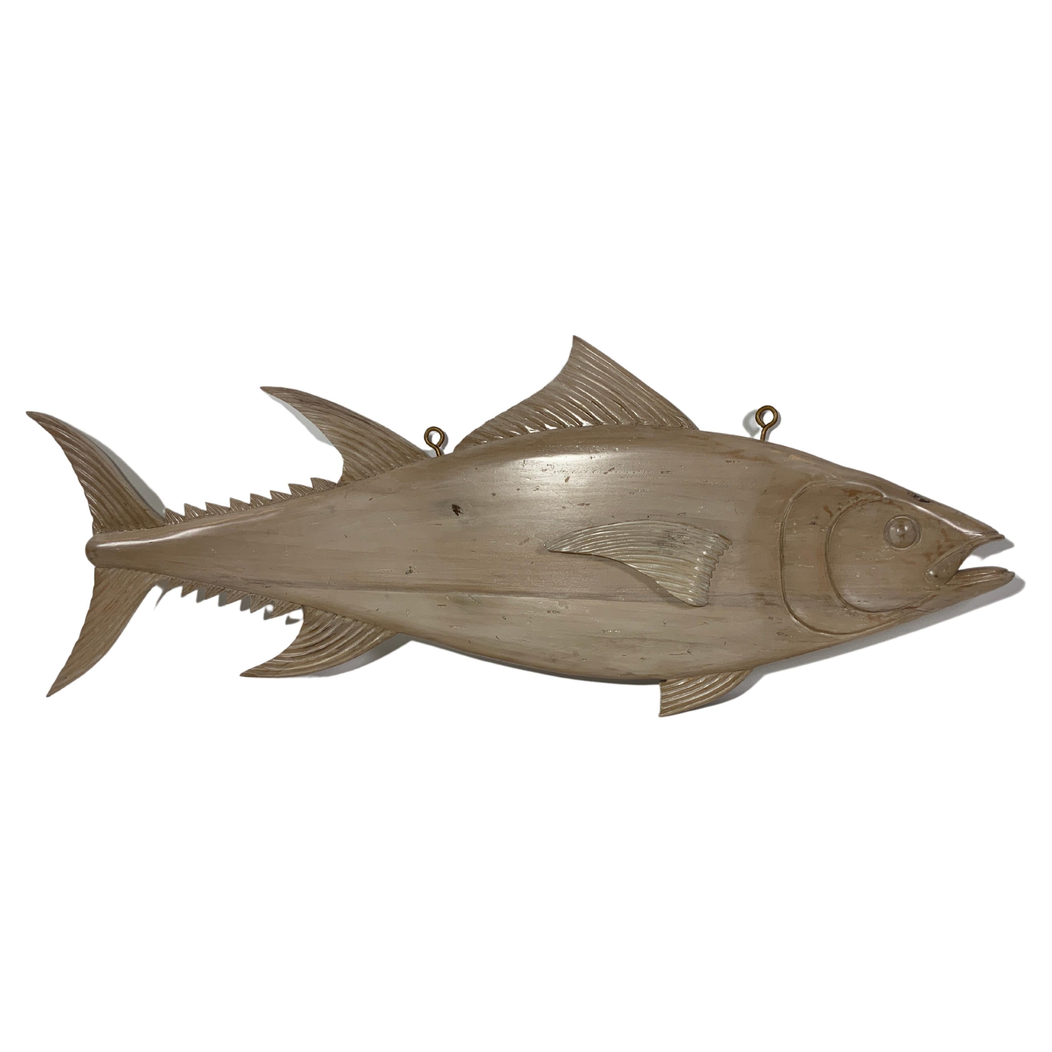 Four Foot Carved Atlantic Bluefin Tuna