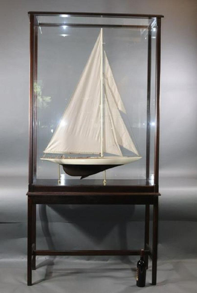 Museum quality model of the 1930 America's Cup yacht 
