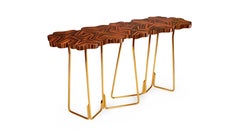 Four... For Luck Ebony Console by InsidherLand