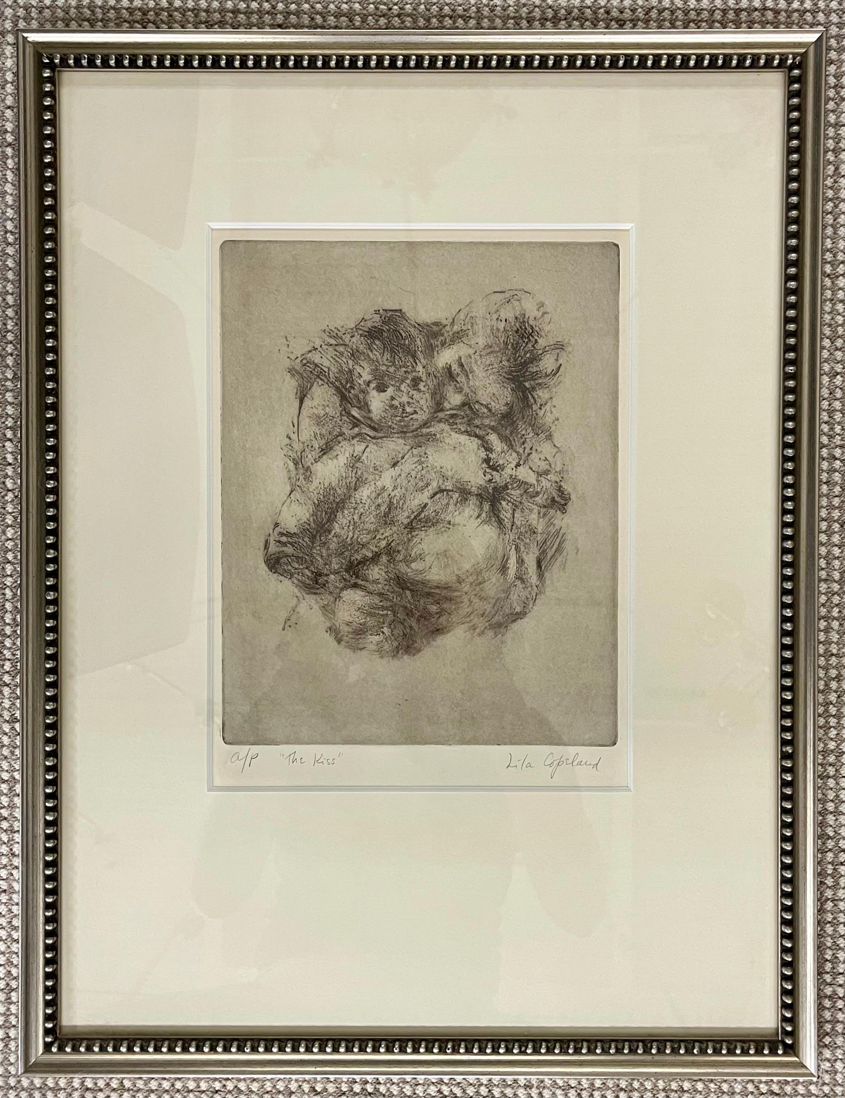 Four Framed Pencil Signed and Numbered Etchings, Finely Framed and Matted For Sale 8