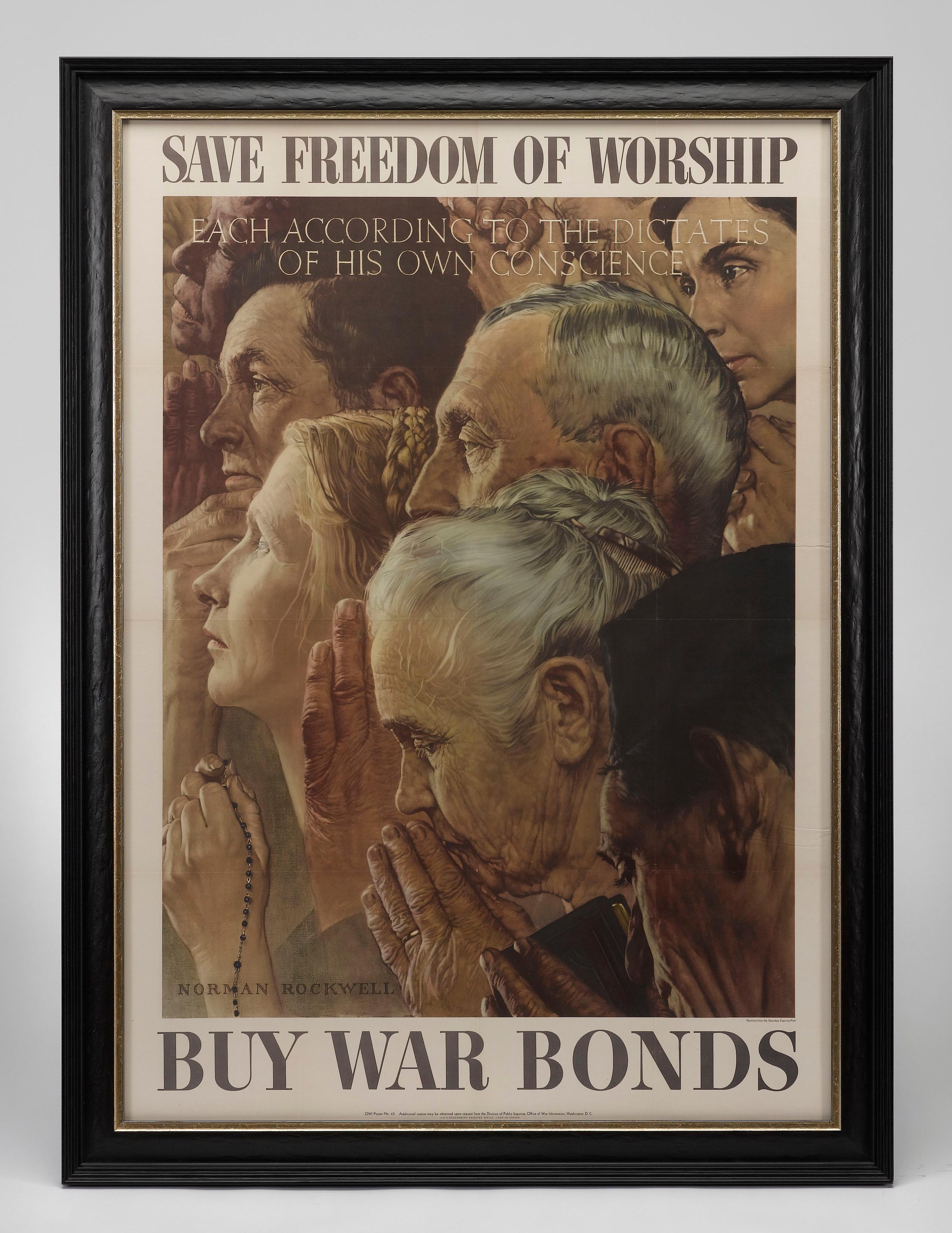 norman rockwell four freedoms value