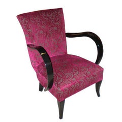 Four French Art Deco Club Chairs