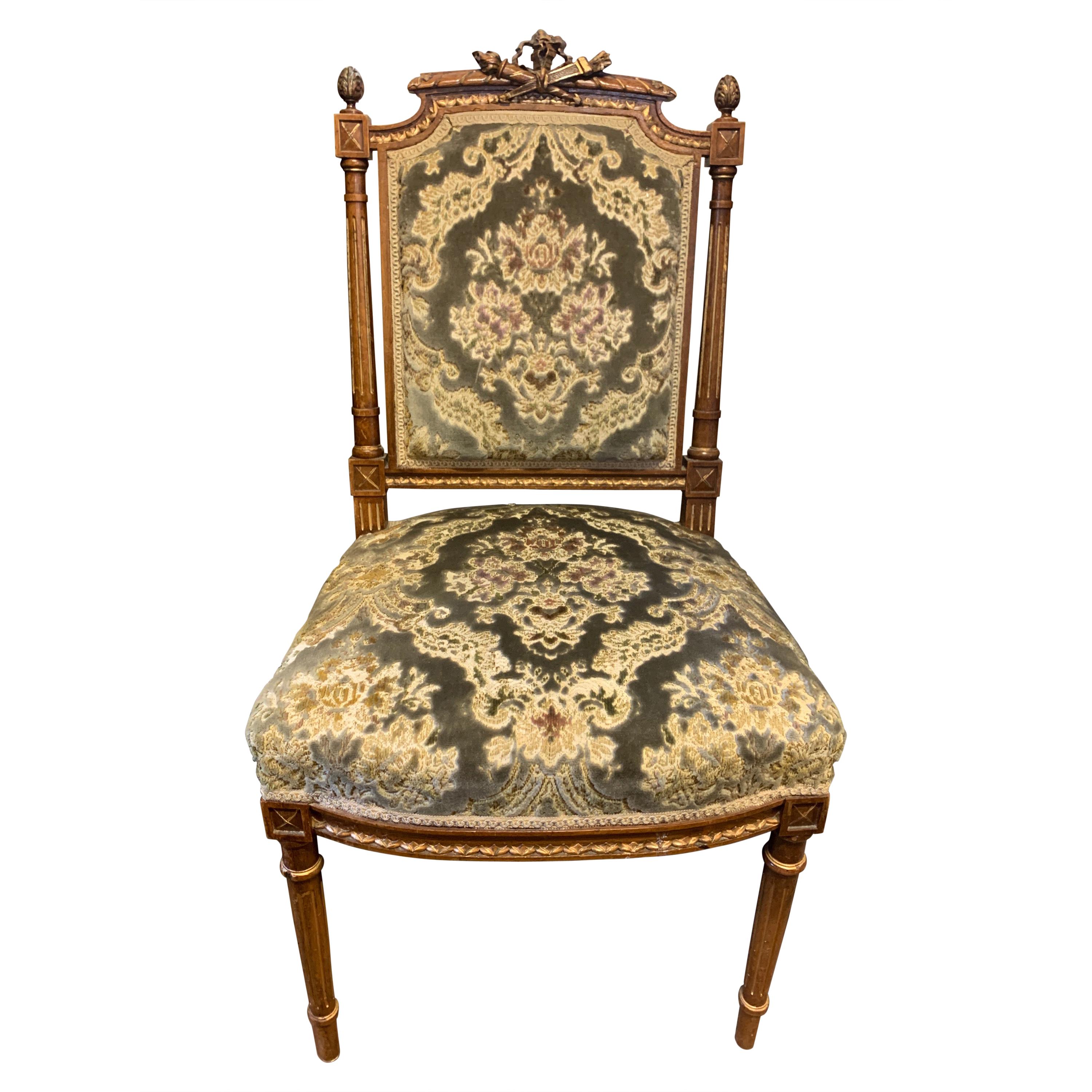Four French Carved Chairs