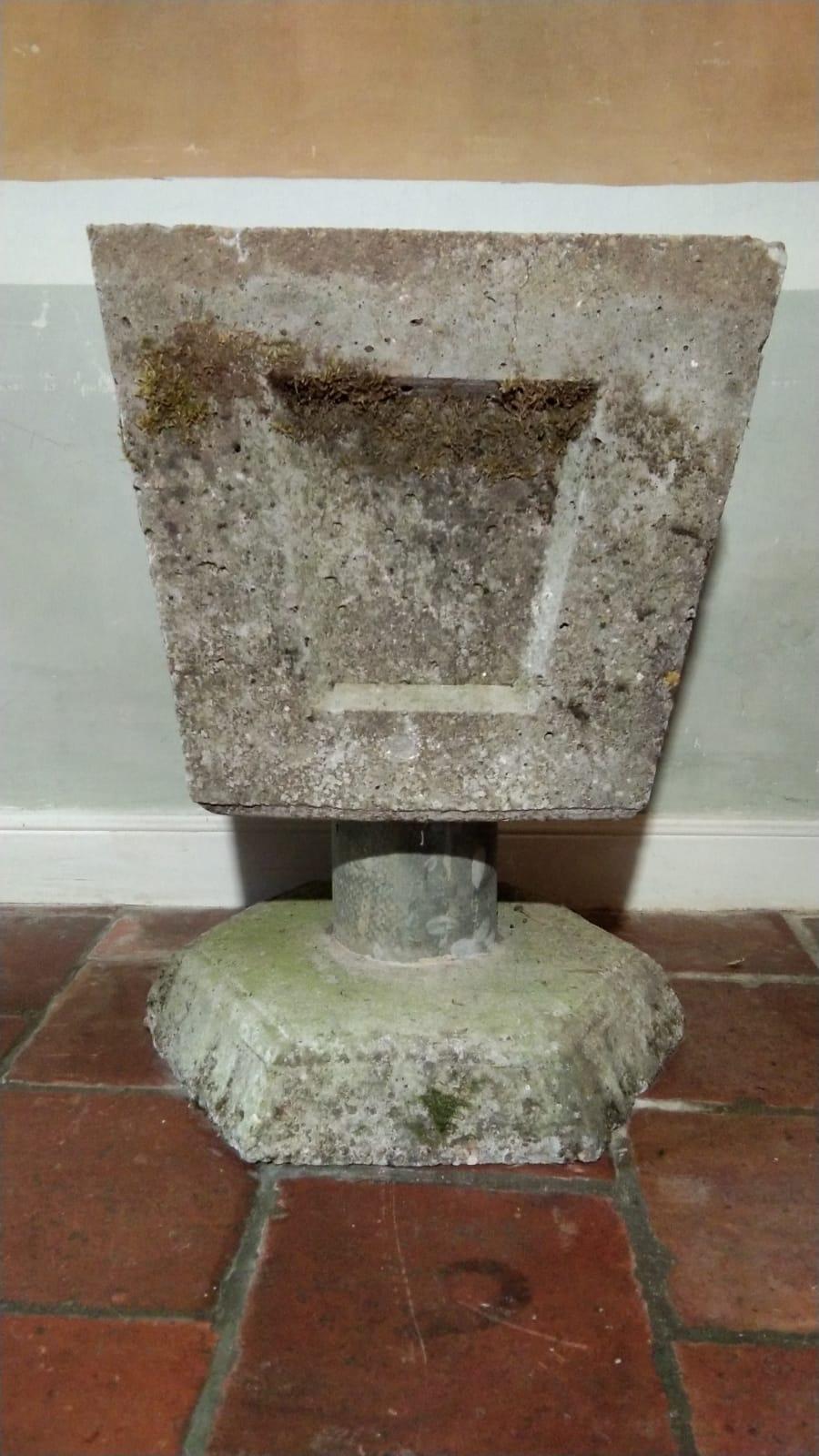 Four French Concrete Planters, circa 1950 3