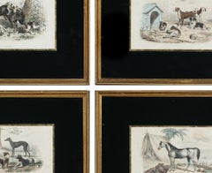Four French engravings