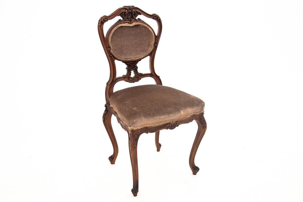 Early 20th Century Four French Loius Phillipe Antique Chairs