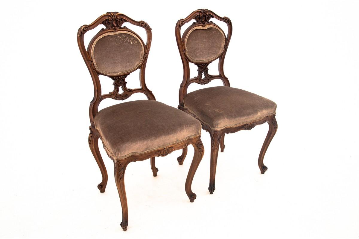Four French Loius Phillipe Antique Chairs 1