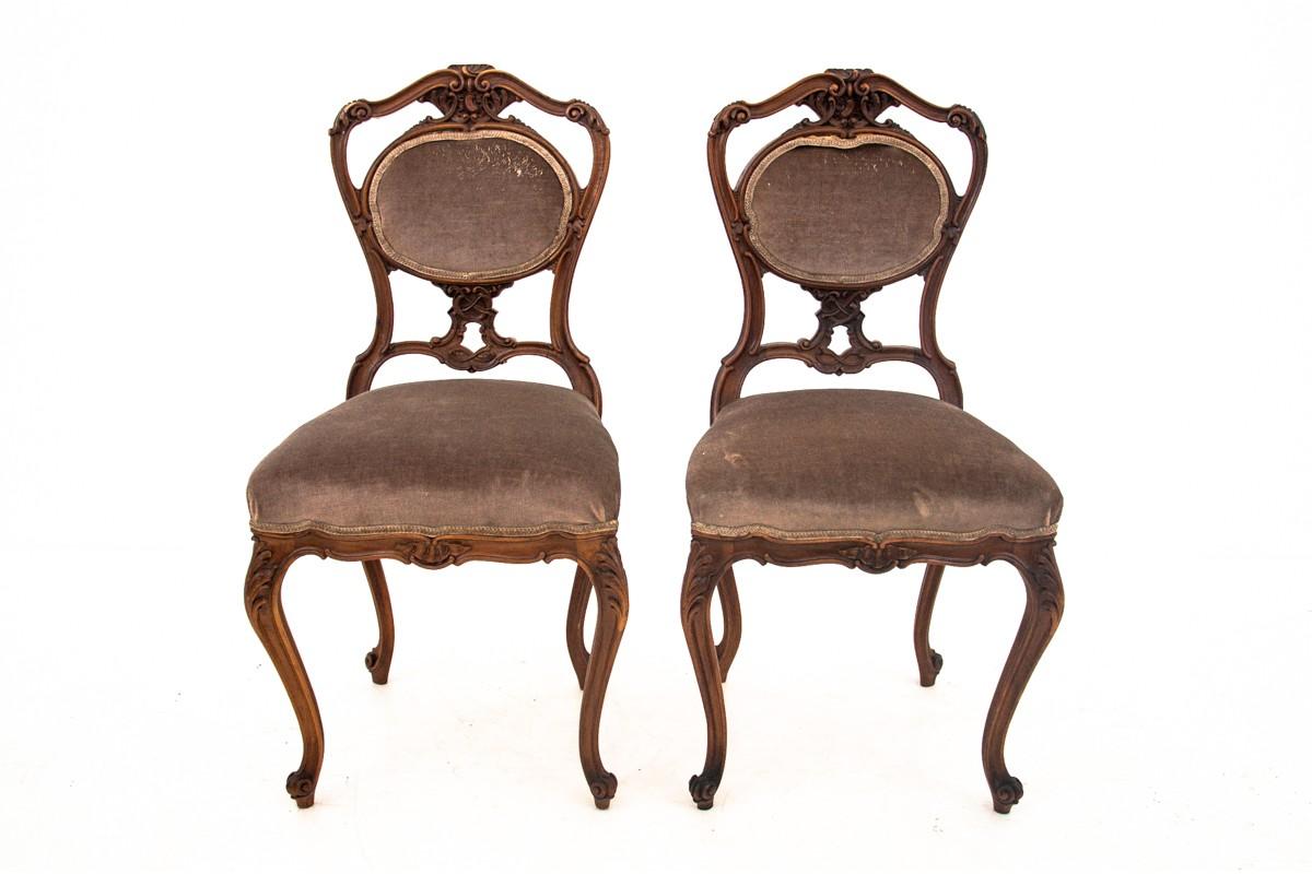 Four French Loius Phillipe Antique Chairs 2