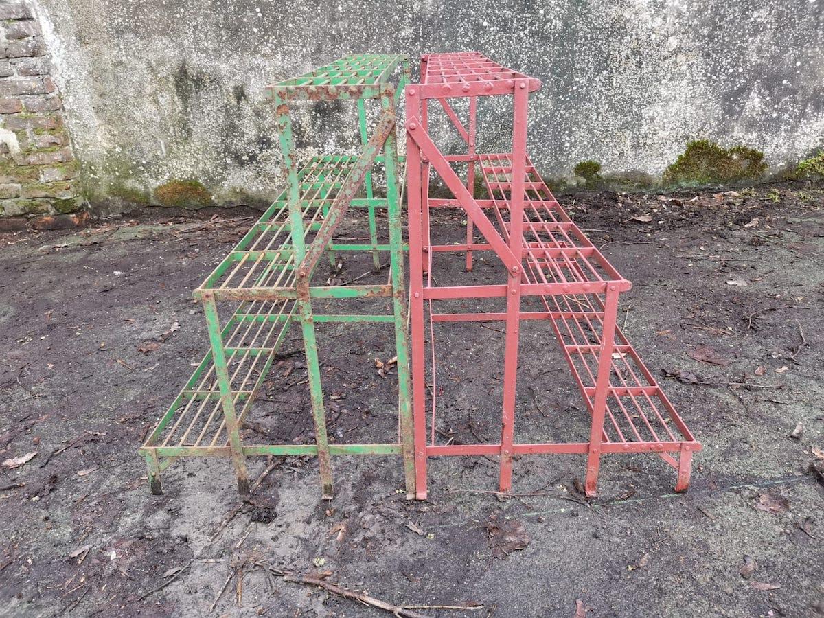 rectangle outdoor plant stand