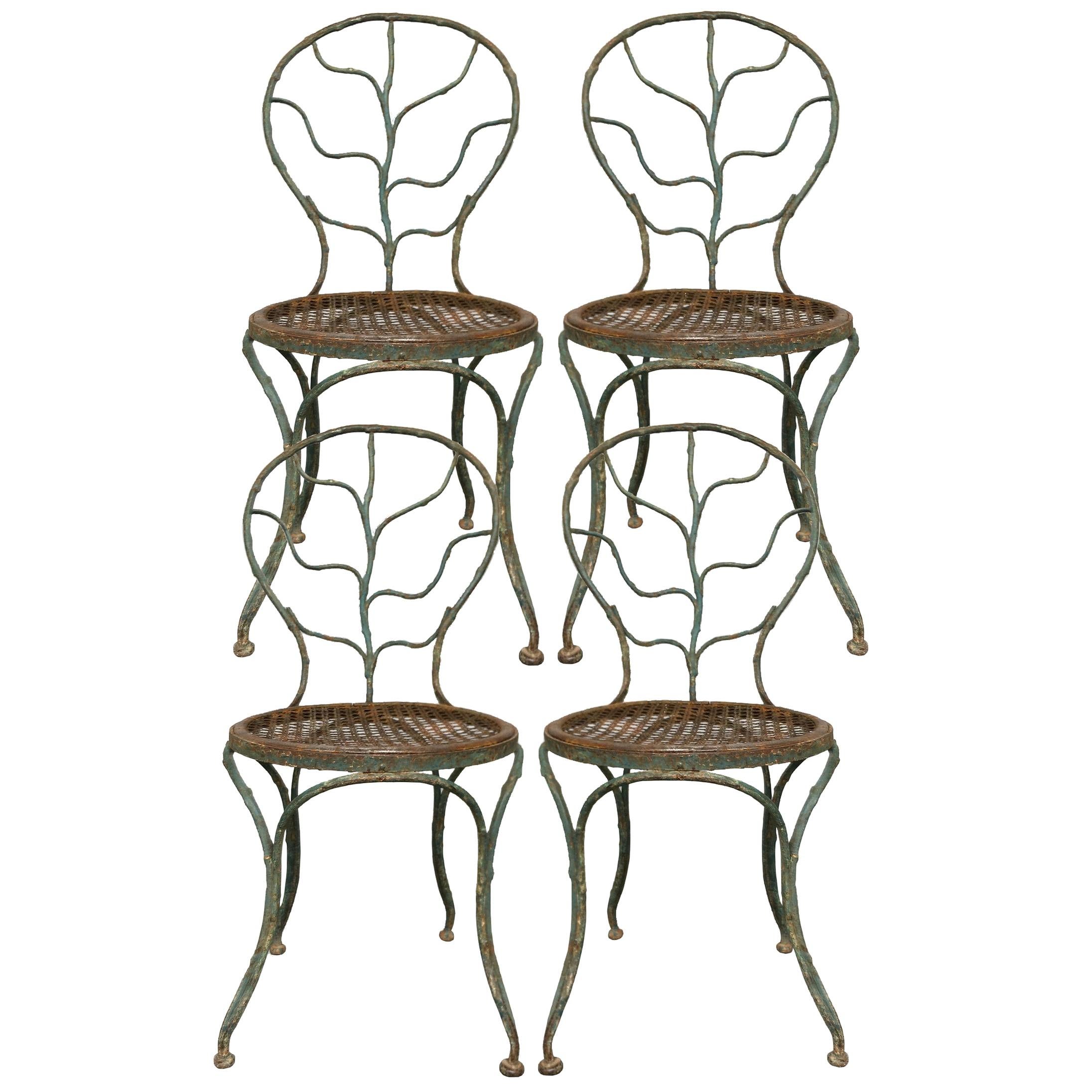 Four Garden Chairs by Jean-Michel Frank, 1895-1941