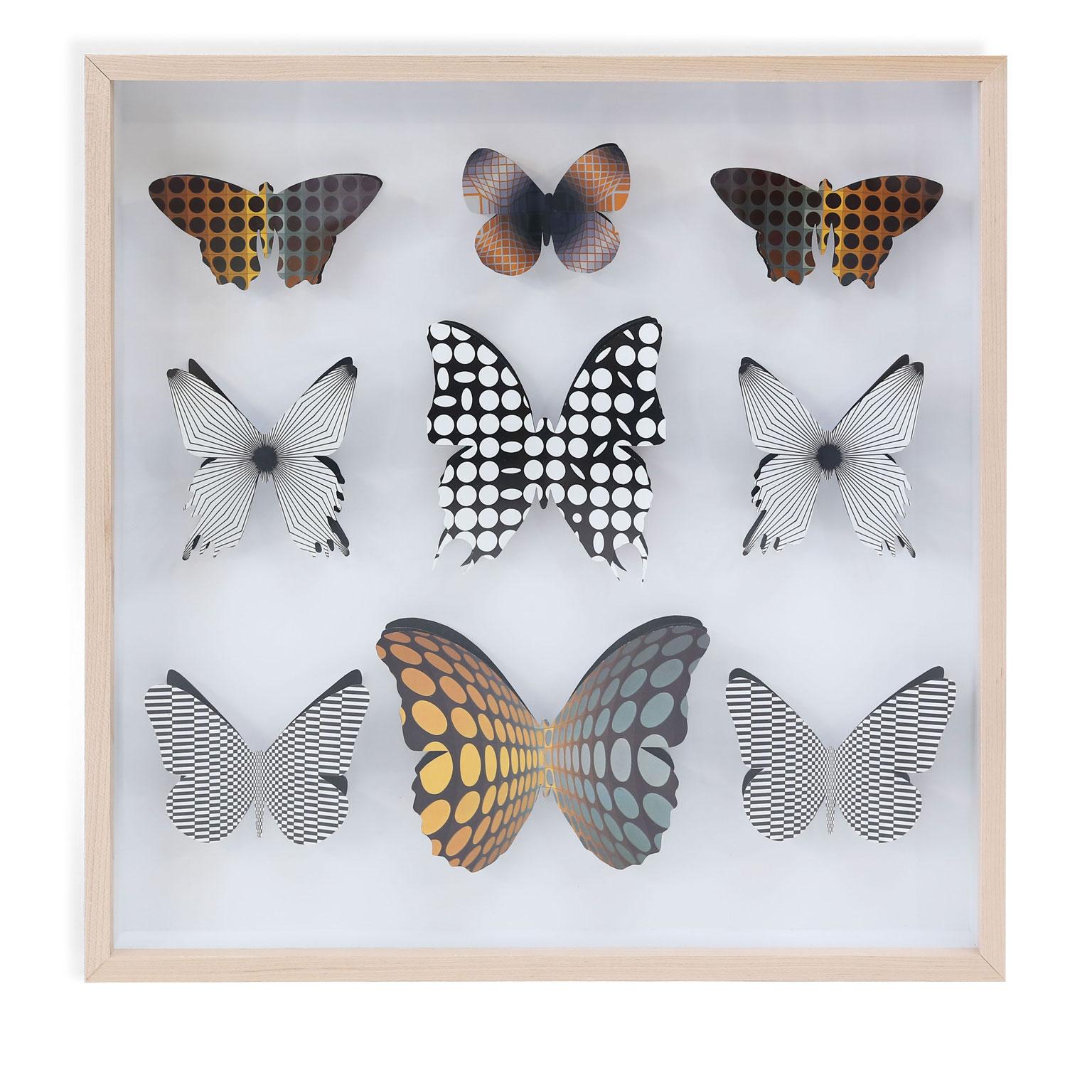 Four Handcut Butterfly Boxes im Zustand „Hervorragend“ in Houston, TX