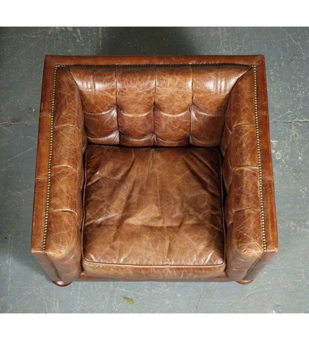 leather gentleman's chair