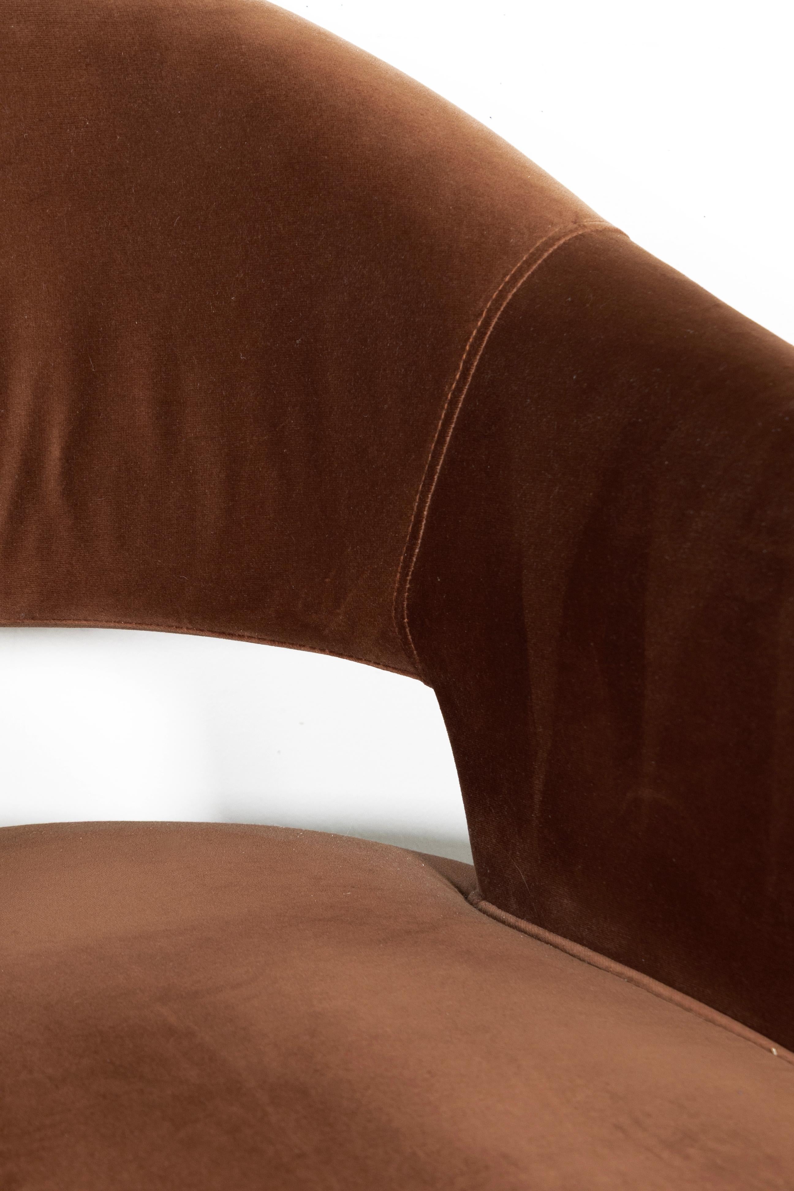 Tessuto Sedia da scrivania Auburn Adara in stile Midcentury di Four Hands in vendita