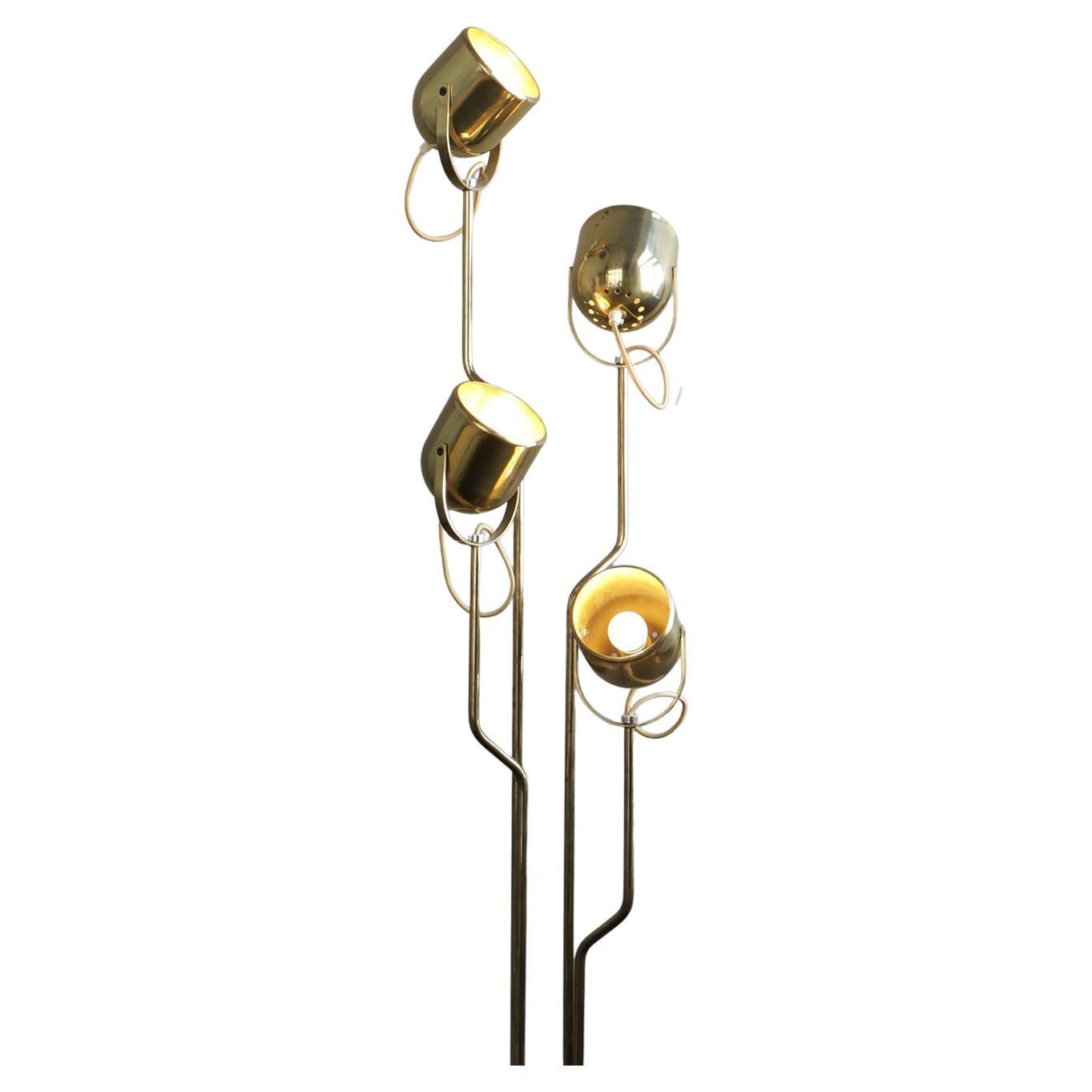 "Four Heads" Floor Lamp, Goffredo Reggiani