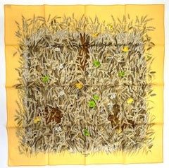 Four Hermes Cotton Scarves